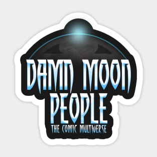 Dam Moon People Sticker